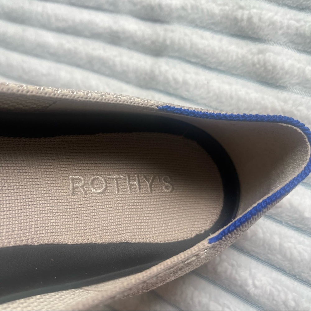 Rothy’s Metallic Flats - Picture 4 of 6